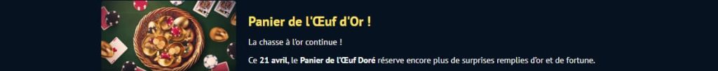 Viggoslots Casino oeuf or