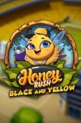 Viggoslots Casino Honey Rush Black and Yellow